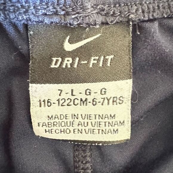 Nike Boys Athletic Play Pull on Elastic Waist Navy Gray Short Bundles Sz 7 # 249 - Picture 10 of 13